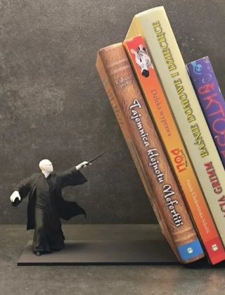 Sujetalibros Voldemort Figura