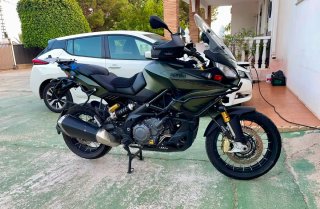 Aprilia Caponord Verde/Plata