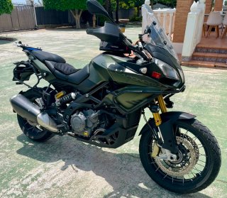 Aprilia Caponord Verde/Plata