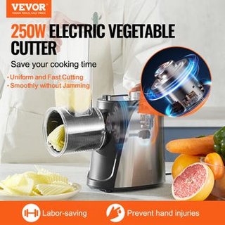 VEVOR Grattugia Elettrica picadora y rallador