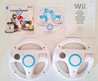 Mario Kart Wii + 2 Volantes Wii