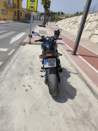 Kawasaki Z750 2010 Negra