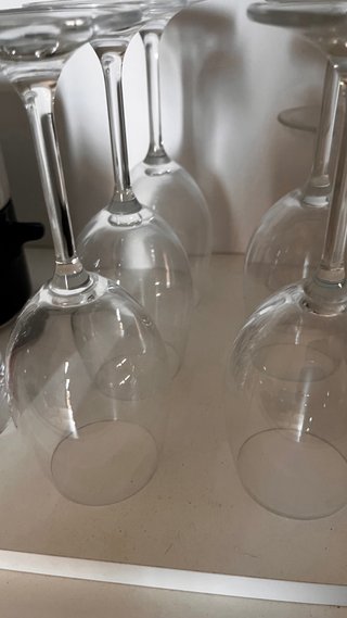 15 copas de cristal vintage