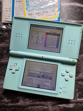 Consola Nintendo DS Lite turquesa