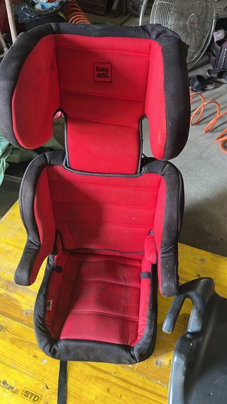 Silla coche bebé y elevador
