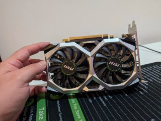 MSI Nvidia 1650 D6 Ventus OC 4gb