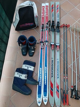 Kit Esquí Salomon, Rossignol, Spalding