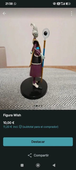 Figura Broly y Whis