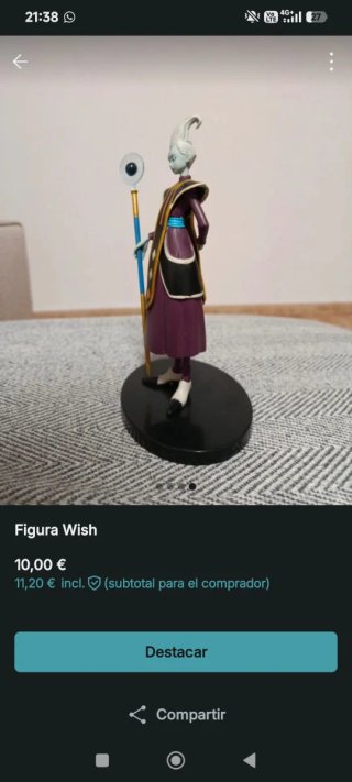 Figura Broly y Whis