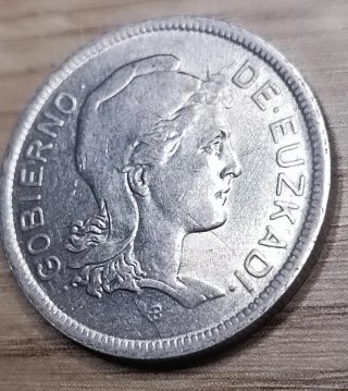Moneda Gobierno Euskadi 1 y 2 Pesetas