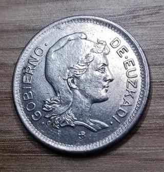 Moneda Gobierno Euskadi 1 y 2 Pesetas