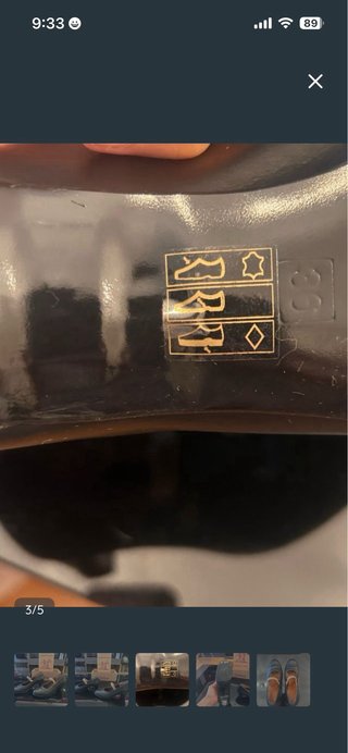 Zapatos baile español. Marca: Malaca. Piel. N° 35