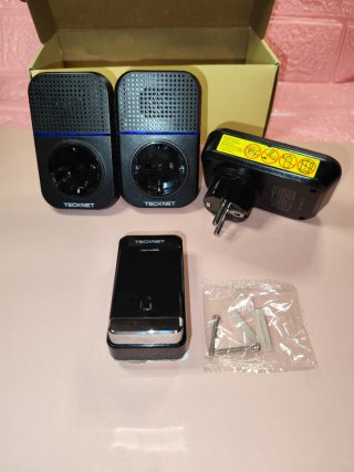 Timbre Inalámbrico TeckNet (3 Receptores)