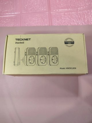 Timbre Inalámbrico TeckNet (3 Receptores)