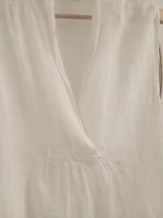 Vestido Blanco lino