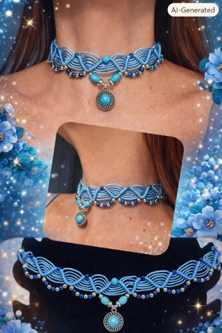 Choker Turquesa