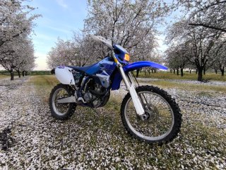 Yamaha WR250F Enduro/Motocross Azul/Blanca
