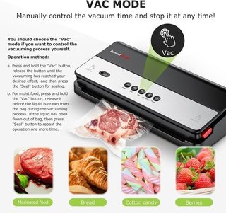 Envasadora al vacío Bonsenkitchen NUEVA