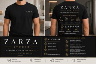 Especialistas en reformas de baños. ZARZA STUDIO️