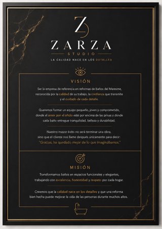Especialistas en reformas de baños. ZARZA STUDIO️
