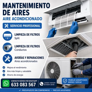 Mantenimiento , averias aire acondicionado