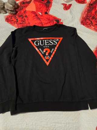 Felpa Guess Logo Triangolo 16 Anni