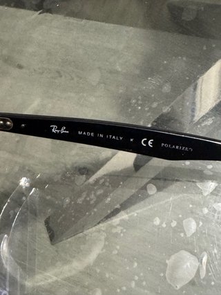 Gafas Ray Ban Polarizadas Negras.