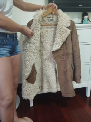 Abrigo Zara S tipo Maclau