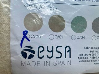 Funda Sofá 2 Plazas EYSA Impermeable Beige