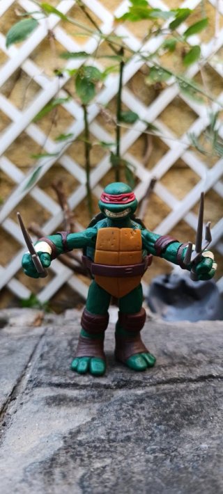 Tortugas Ninja - Buen estado - Armas originales