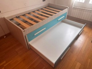 Cama nido con 2 somieres