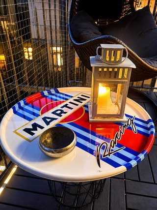 Coperchio Bidone Martini Racing Metallo