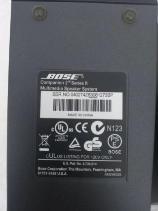 Altavoces Bose