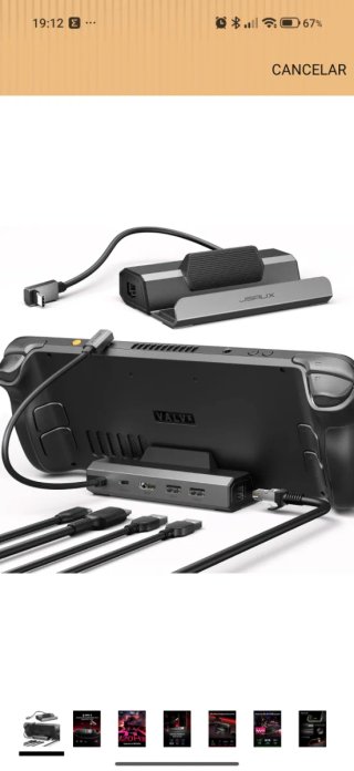 Steam Deck LCD 512GB + Accesorios