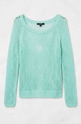 Jersey calado verde agua Talla M