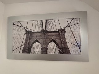 Cuadro Puente Brooklyn Blanco y Negro