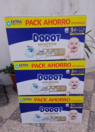336 panales Dodot Sensitive t3+(3x112)