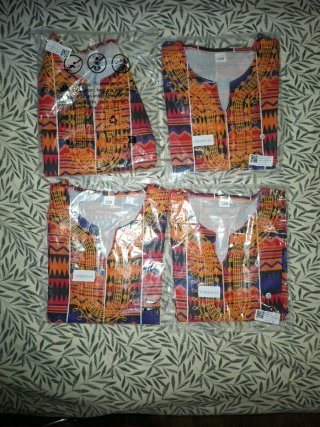 Camicia/Tunica Stile Dashiki a Manica Corta per Bambini
