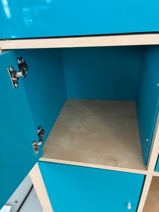 Estantería IKEA EXPEDIT 2x4 con puertas y cajones