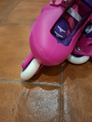 Patines con protecciones. Todo sin estrenar