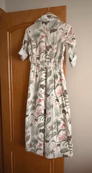 Vestido estampado floral talla XS