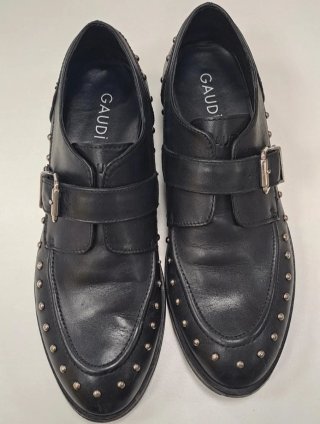 Scarpe Gaudì Pelle Nere 38 (NUOVE)