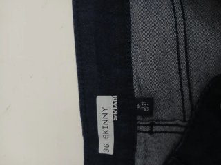 Jeans donna skinny blu taglia 40 mai indossato