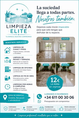 Limpieza por horas
