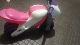 Moto Feber Infantil Rosa y Morada