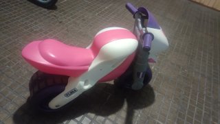 Moto Feber Infantil Rosa y Morada