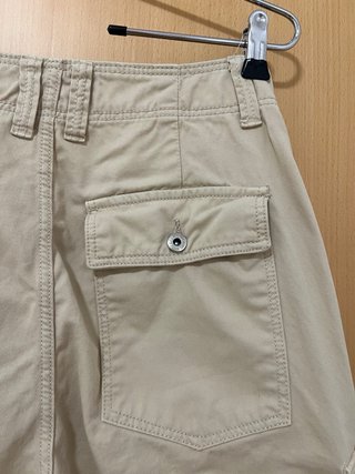 Pantalón cargo Bershka beige