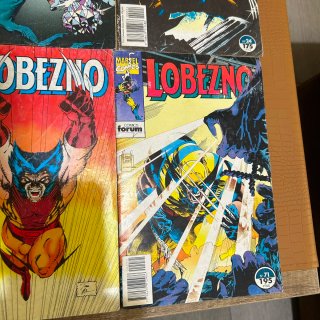 Lote 11 cómics Lobezno Marvel Fórum vintage