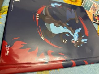 Album Carte Pokemon Charizard Rosso