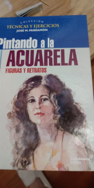 pintando a la acurela figuras y retratos,libro